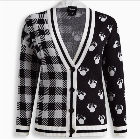 TORRID x DISNEY Minnie Mouse Cardigan Sweater - Picture 4 of 5